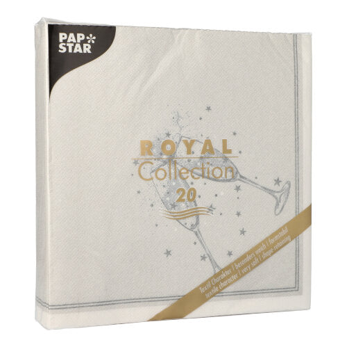 PAPSTAR 20 Servietten "ROYAL Collection" 1/4-Falz 40 cm x 40 cm-zoom-46
