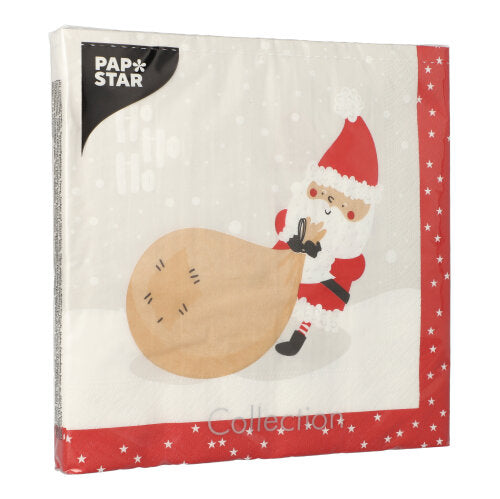 PAPSTAR 20 Servietten, 40 cm x 40 cm 3-lagig 1/4-Falz-43