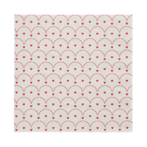 PAPSTAR 20 Servietten, 33 cm x 33 cm 3-lagig 1/4-Falz Design Set 4-26