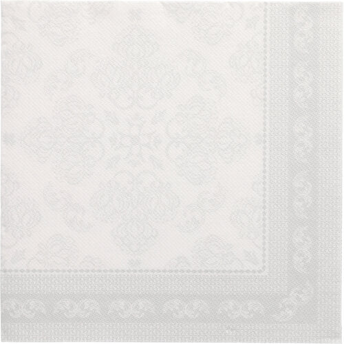 PAPSTAR 50 Servietten "ROYAL Collection" 1/4-Falz 40 x 40 cm weiss-zoom-