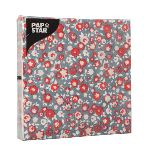 PAPSTAR 20 Servietten, 33 cm x 33 cm 3-lagig 1/4-Falz Design Set 3-zoom-