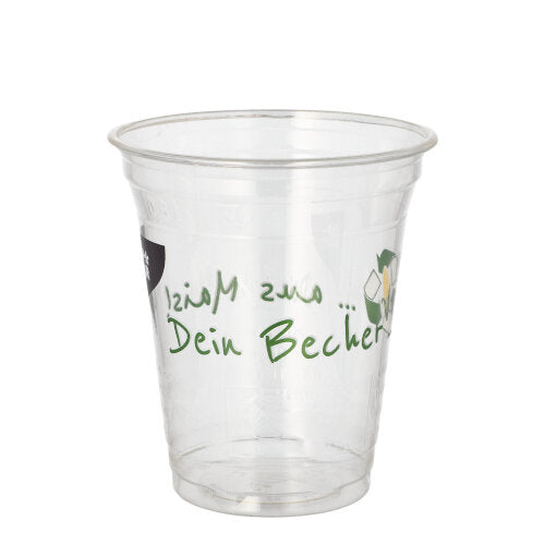 PAPSTAR 50 Trinkbecher PLA "Becher aus Mais"-zoom-
