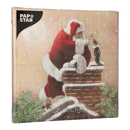 PAPSTAR 20 Servietten, 40 cm x 40 cm 3-lagig 1/4-Falz-47