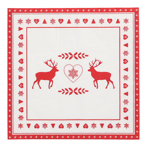 PAPSTAR 20 Servietten, 40 cm x 40 cm 3-lagig 1/4-Falz-34