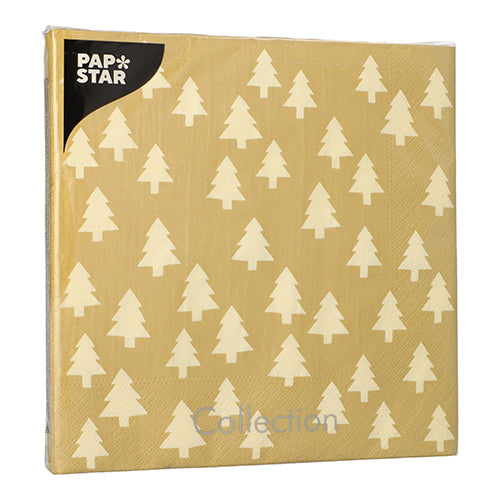 PAPSTAR 20 Servietten, 40 cm x 40 cm 3-lagig 1/4-Falz-zoom-
