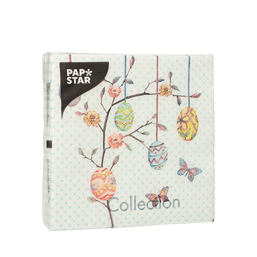 PAPSTAR 20 Servietten, 25 cm x 25 cm 3-lagig 1/4-Falz-35