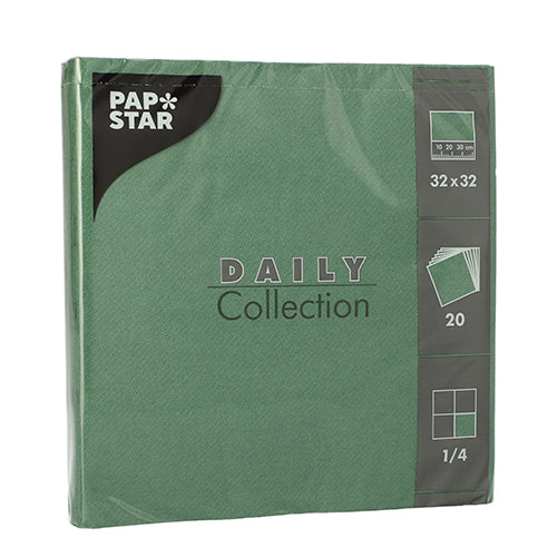 PAPSTAR 20 Servietten "DAILY Collection" 1/4-Falz 32 cm x 32 cm-zoom-17