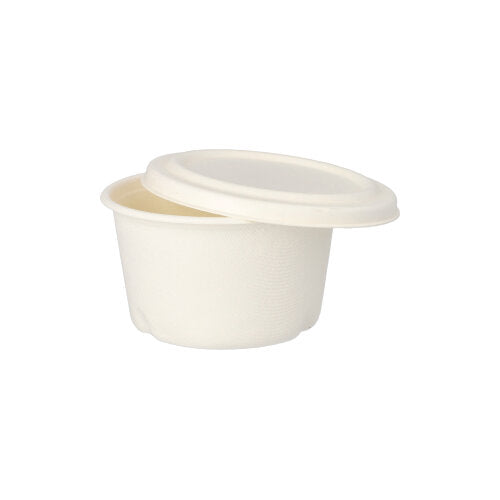 PAPSTAR 50 Suppenbecher, Zuckerrohr "pure" weiss-zoom-6