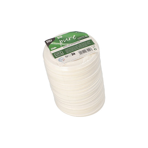 PAPSTAR 50 Deckel für Suppenbecher, Zuckerrohr "pure" weiss-4