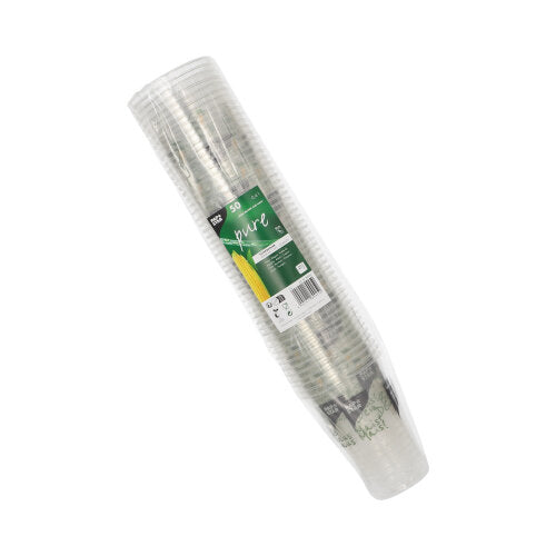 PAPSTAR 50 Trinkbecher PLA "Becher aus Mais"-zoom-