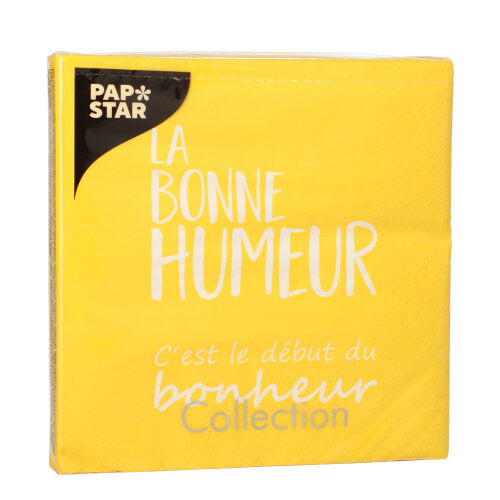 PAPSTAR 20 Servietten, 33 cm x 33 cm 3-lagig 1/4-Falz Bunt-zoom-