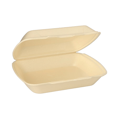 Starpak 100 Menüboxen mit Klappdeckel, XPS ungeteilt 7,5 cm x 24,3 cm x 20,8 cm-1