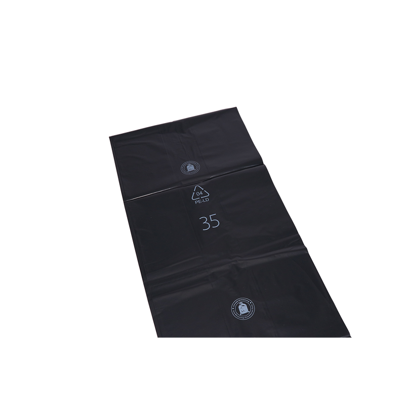 DEISS 95076 - 260+200x700x0,06 mm schwarz  | Karton (500 Beutel)-zoom-