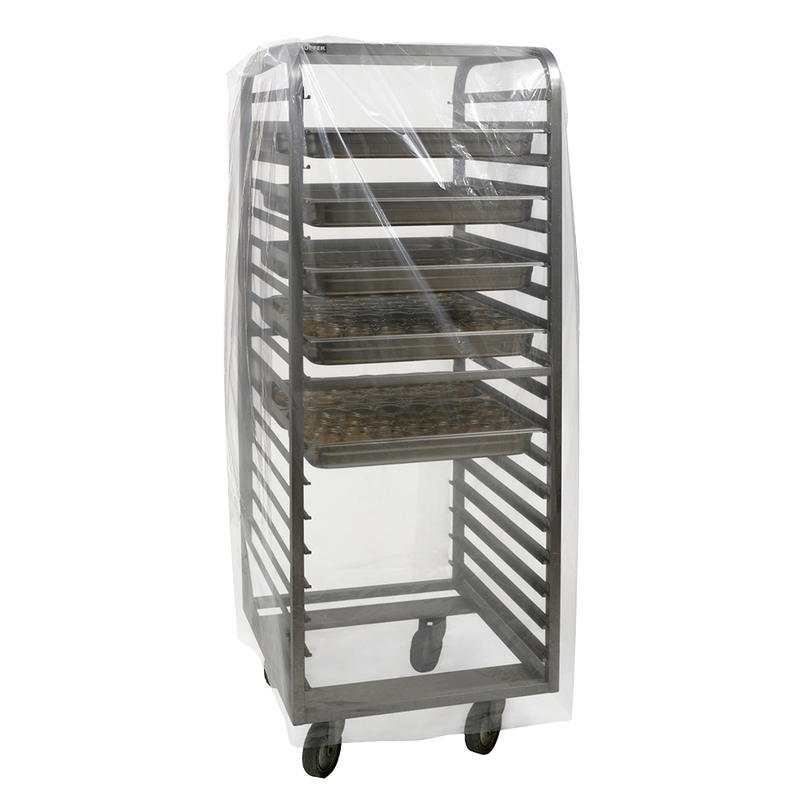 DEISS 99261 - Hordenwagenabdeckungen 950+750x1800x0,03 mm transparent | Karton (100 Packungen)-zoom-