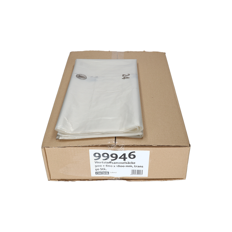 DEISS 99946 - 900+600x1800 mm Typ 80 transparent | Karton (50 Rollen)-zoom-