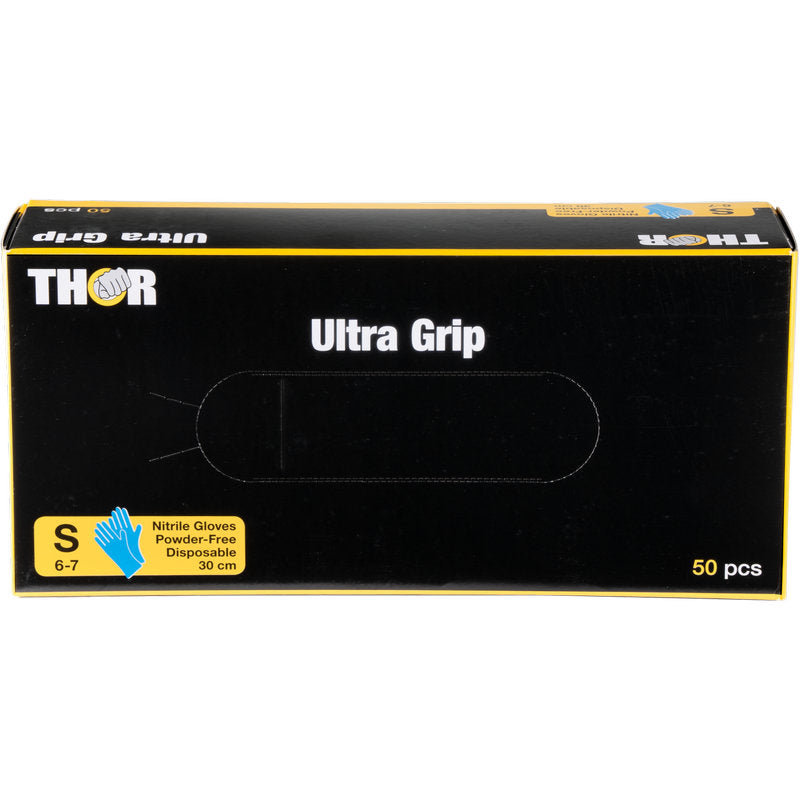 Thor Ultra Grip Long, Nitril-Handschuhe, 30 cm, Blau-zoom-