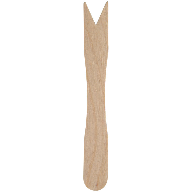 Pommesgabel, 8,5 cm, Holz   | Packung (100 Stück)-1
