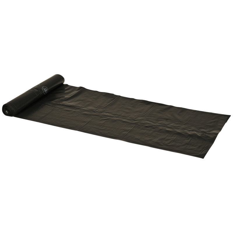 Abfallsäcke 120 L, 700x1050 mm, 30 my LLDPE, Schwarz    | Rolle (10 Beutel)