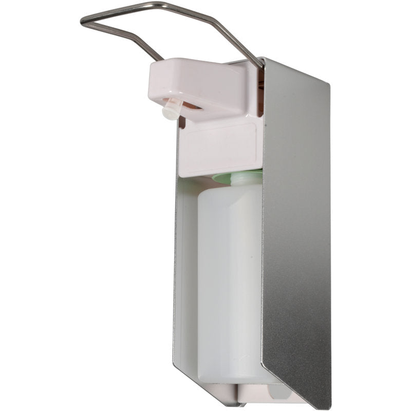 Armhebelspender, 500 ml, Aluminium/Weiß 24*1 (AL500A)  | Packung (1 Stück)