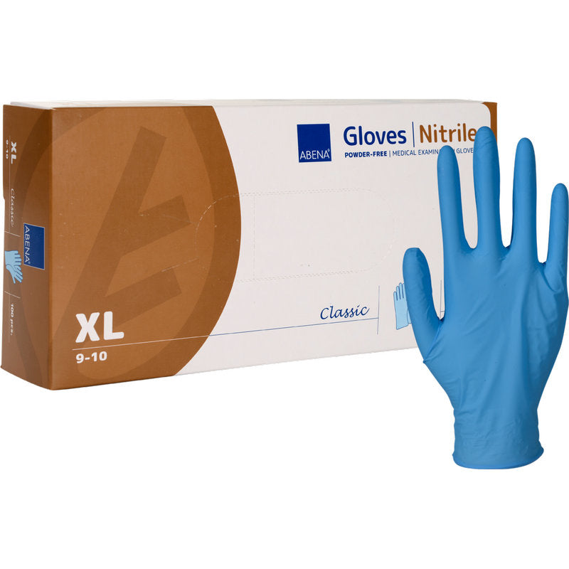 Nitril-Handschuhe, Classic, Puderfrei, Blau-zoom-