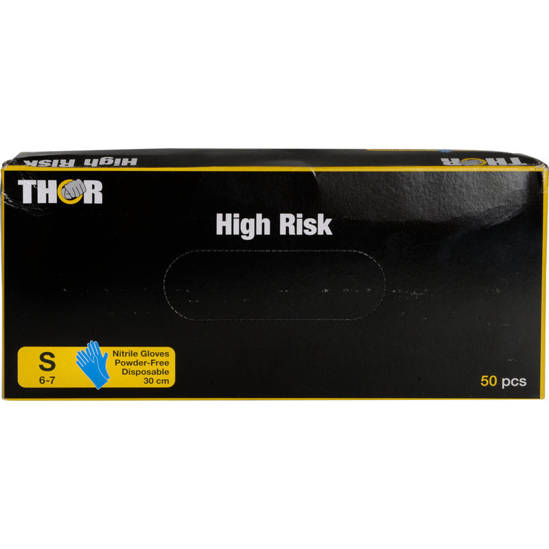 Thor High Risk Nitril-Handschuhe, Blau, 30 cm-8