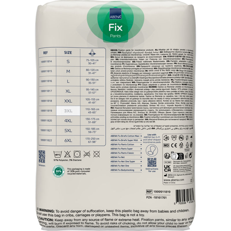 Fixierhosen ABENA Fix, Pants, Super-15