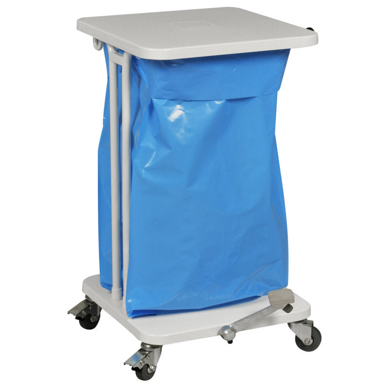 Sækko Boy 40, Mit Deckel und Pedal, Weiß  | Karton (1 Packung)