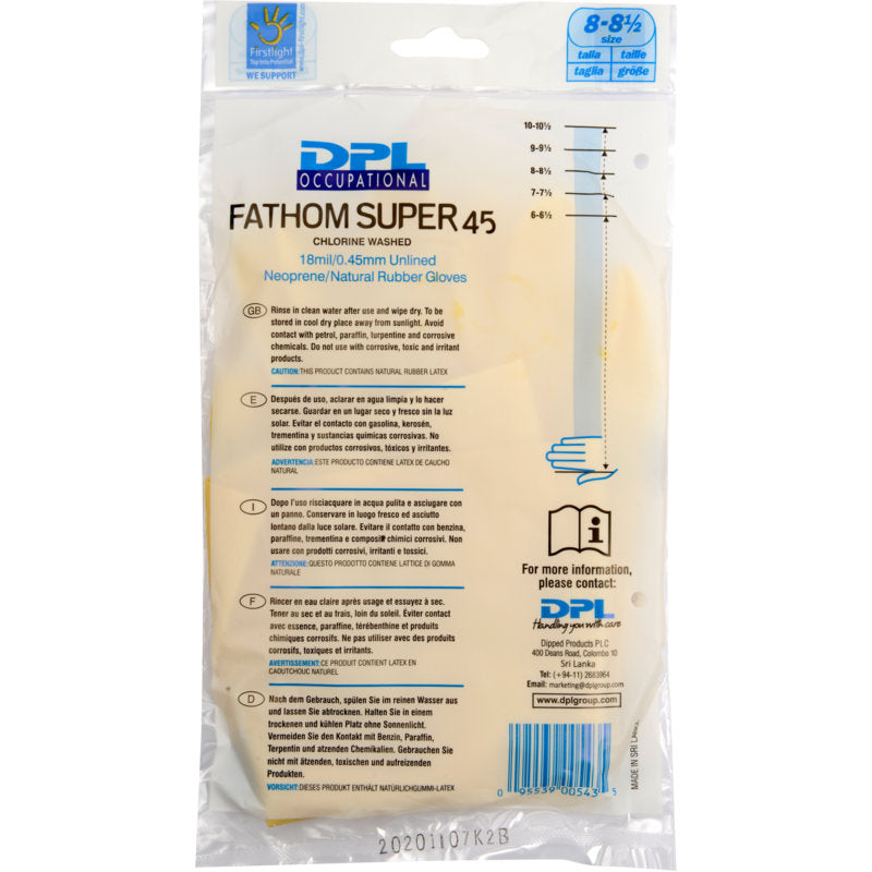 Haushaltshandschuhe Latex, Gelb, Neopren-zoom-7