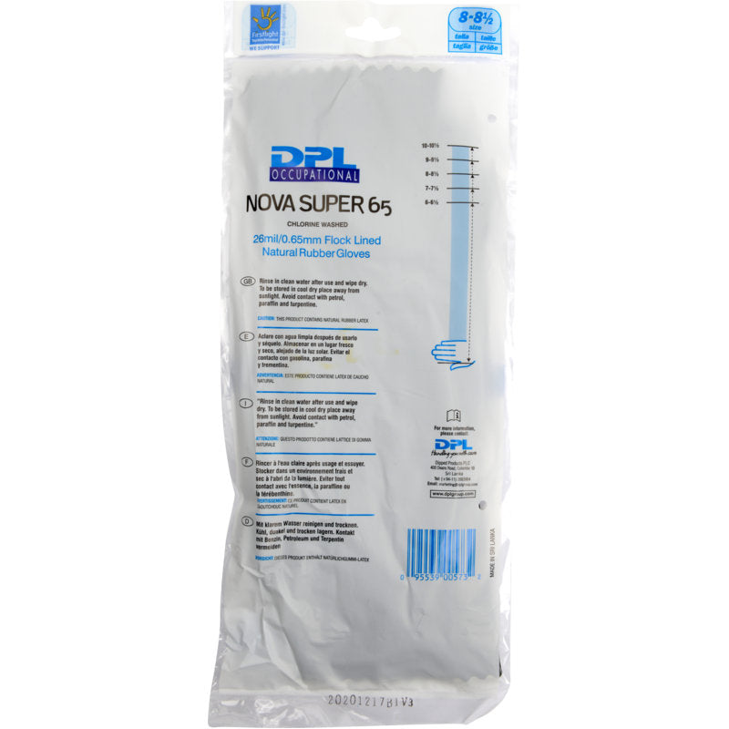 Haushaltshandschuhe Latex, Schwarz-zoom-6