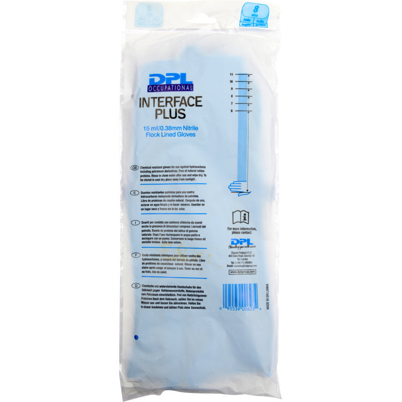 Haushaltshandschuhe Nitril, Blau-zoom-