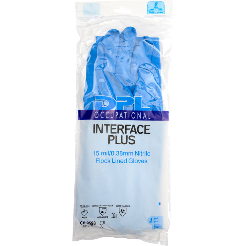 Haushaltshandschuhe Nitril, Blau-zoom-7