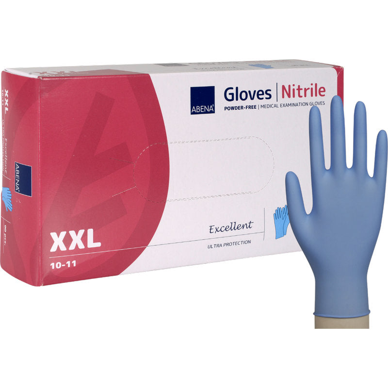 Nitril-Handschuhe Excellent, Puderfrei, Blau-4