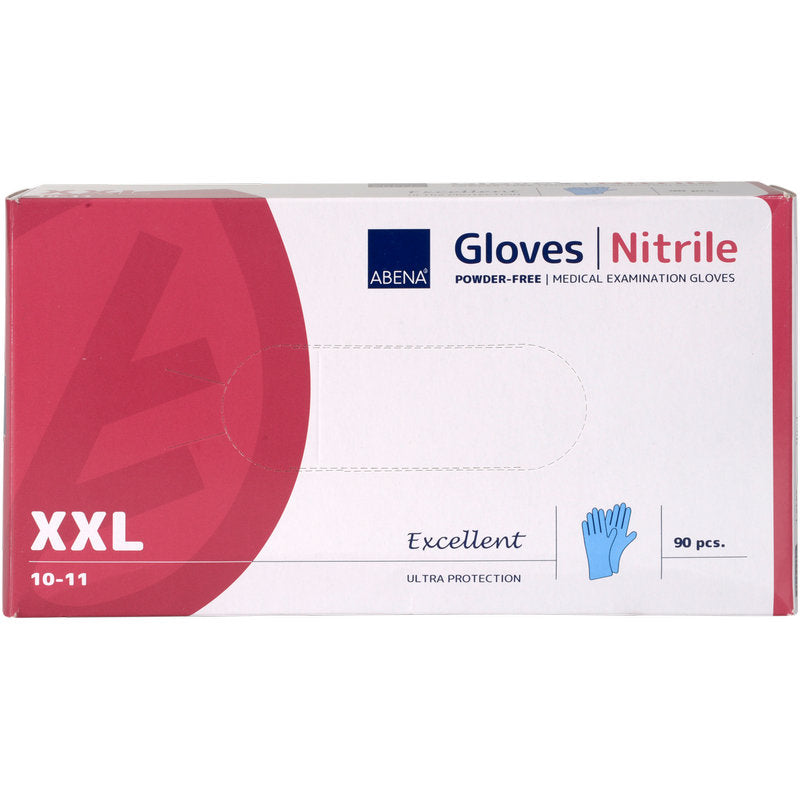 Nitril-Handschuhe Excellent, Puderfrei, Blau-10