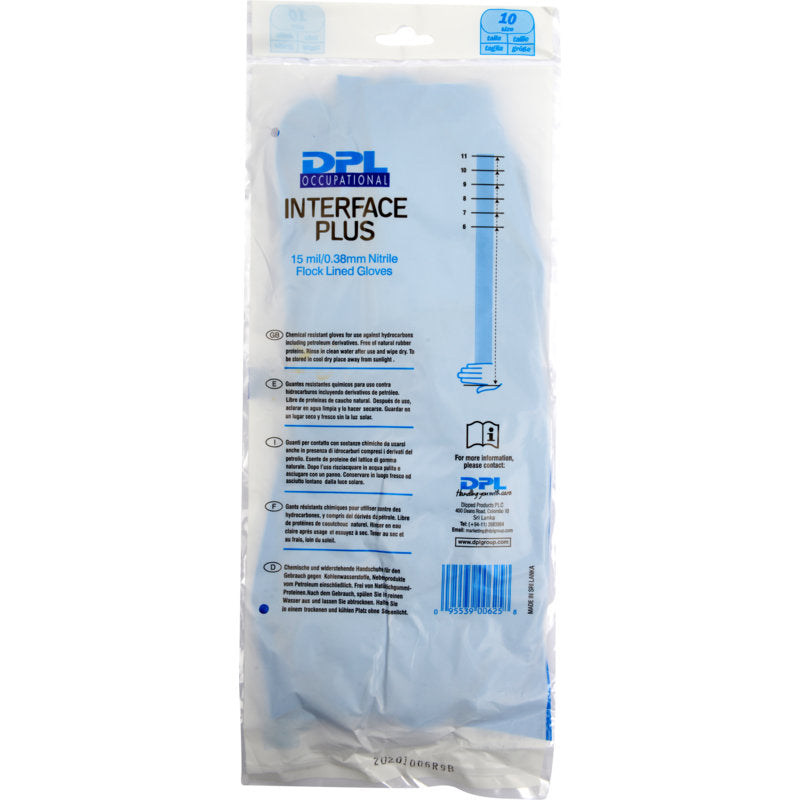 Haushaltshandschuhe Nitril, Blau-zoom-