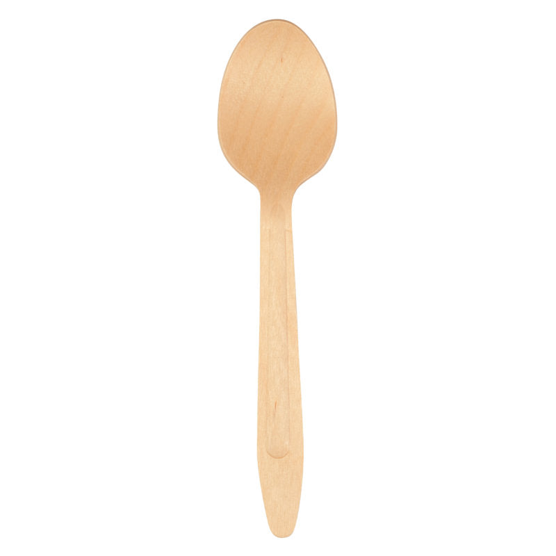 Löffel, 16 cm, Holz   | Packung (100 Stück)-1