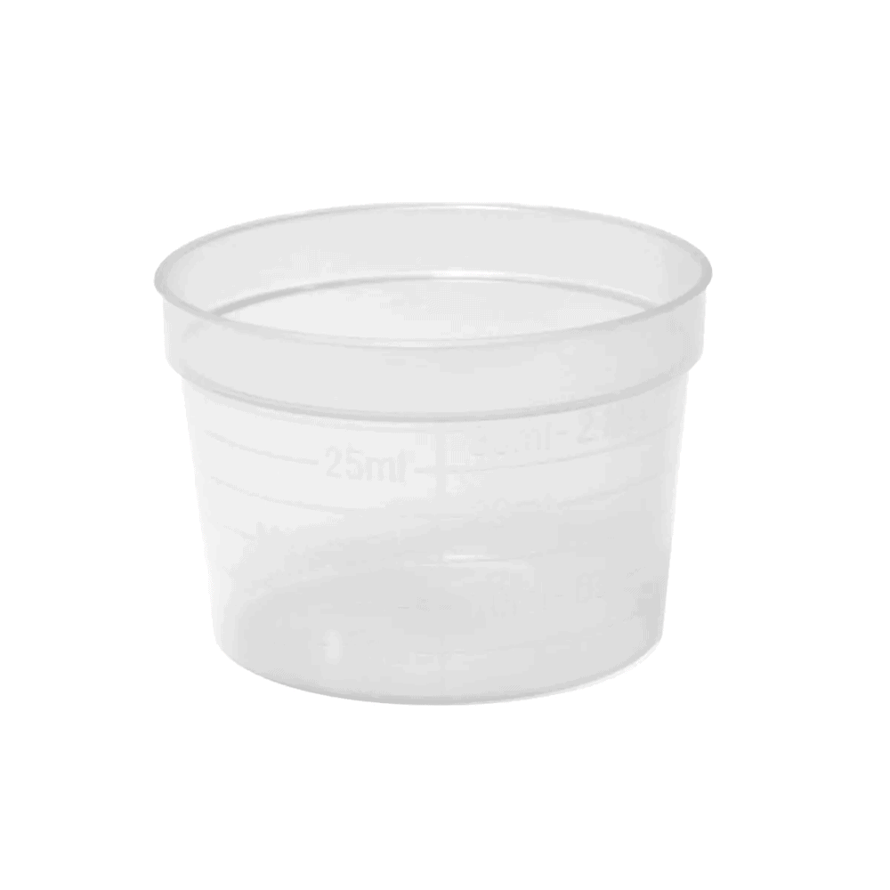 AMPri PP Medizinbecher 30 ml, graduiert, verschiedene Farben - 2000 Stück-4