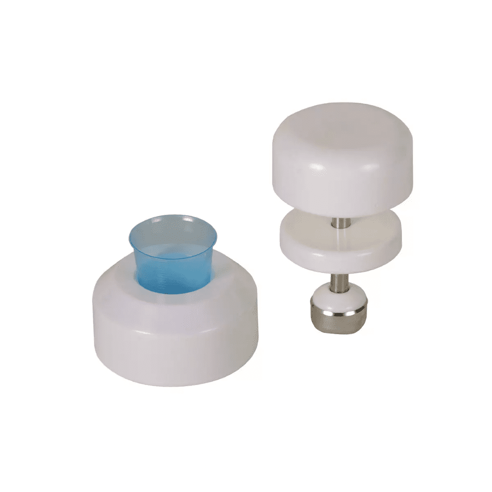 AMPri Tablettenmörser für Medizinbecher, weiß | Packung (1 Stück)-zoom-1