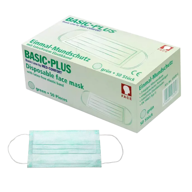 AMPri BASIC-PLUS OP Maske 3-lg. Typ II, verschiedene Farben-zoom-