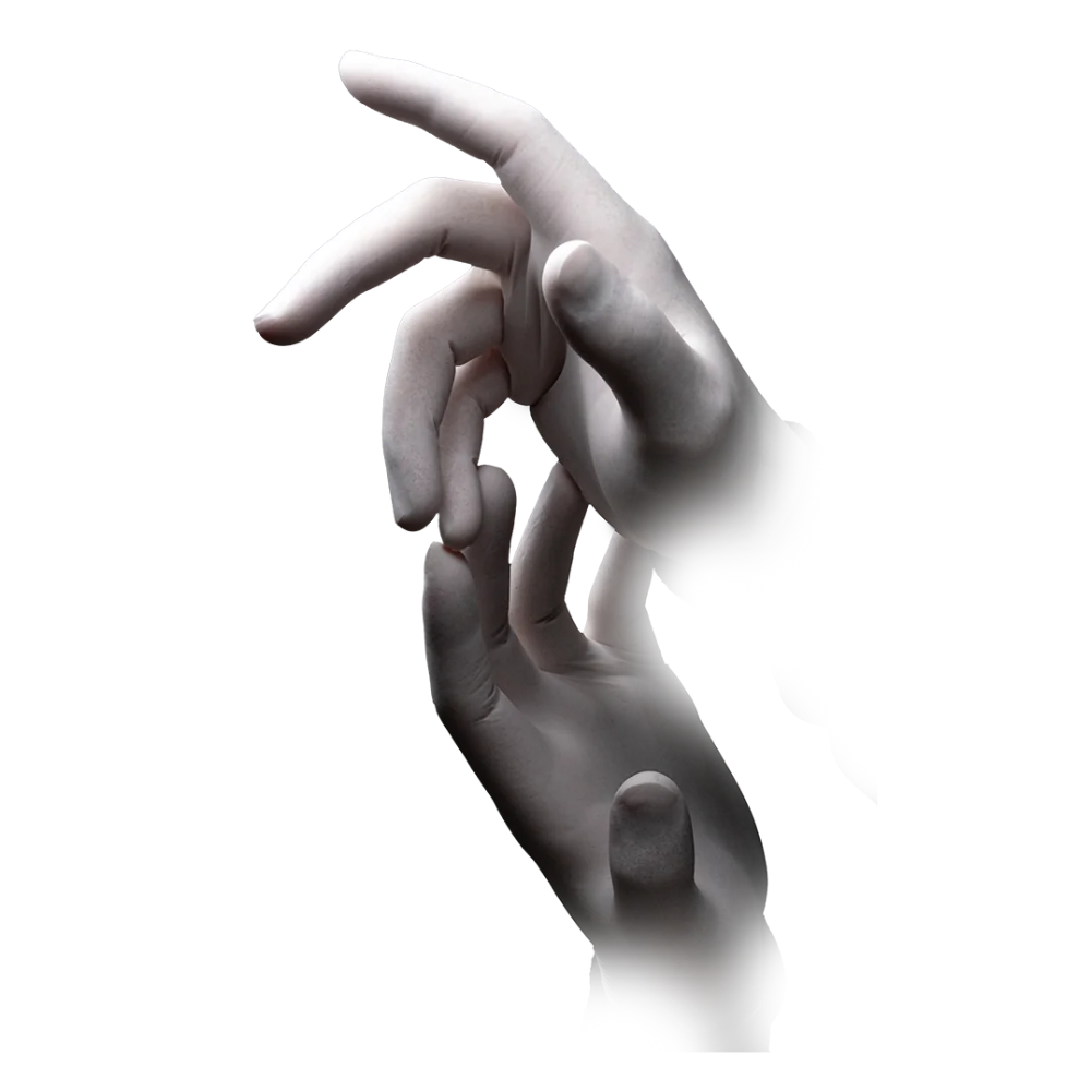 AMPri BASIC-TOUCH Latexhandschuhe puderfrei, weiß | Box (100 Stück)-4