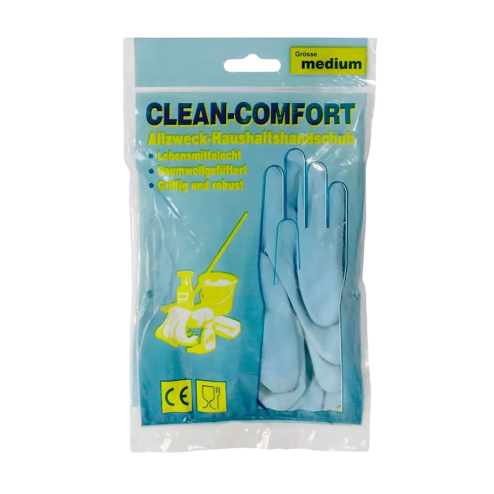 AMPri CLEAN-COMFORT Latex-Haushaltshandschuhe puderfrei, verschiedene Farben-zoom-5