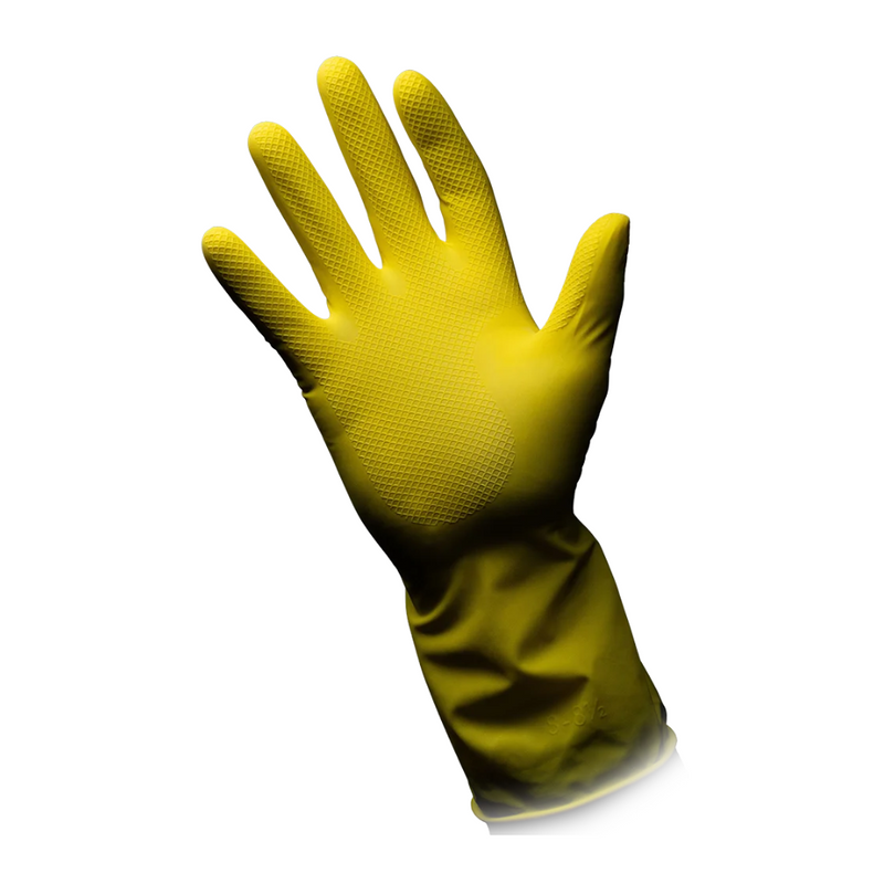 AMPri CLEAN-COMFORT Latex-Haushaltshandschuhe puderfrei, verschiedene Farben-zoom-