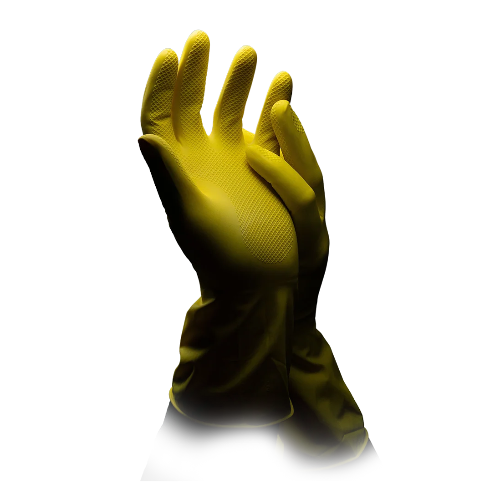 AMPri CLEAN-COMFORT Latex-Haushaltshandschuhe puderfrei, verschiedene Farben-2