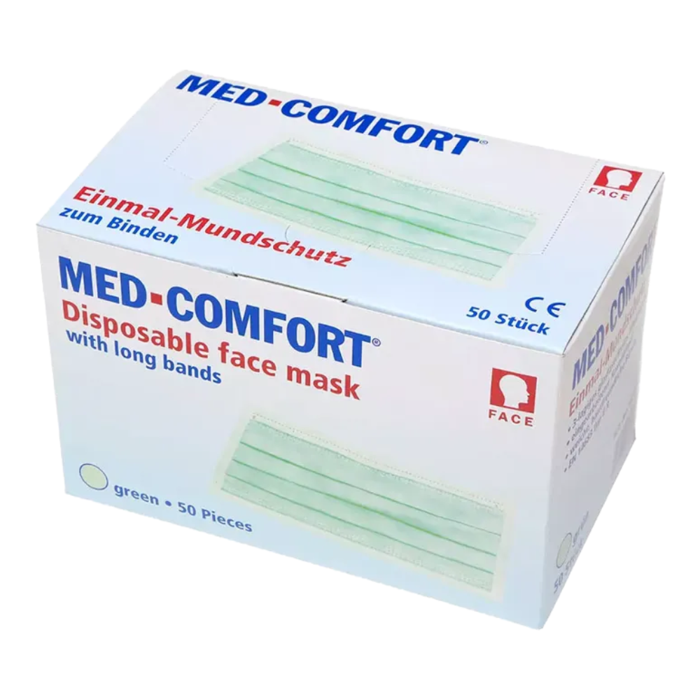 AMPri MED-COMFORT OP Maske zum Binden Typ IIR, verschiedene Farben | Box (50 Stück)-1