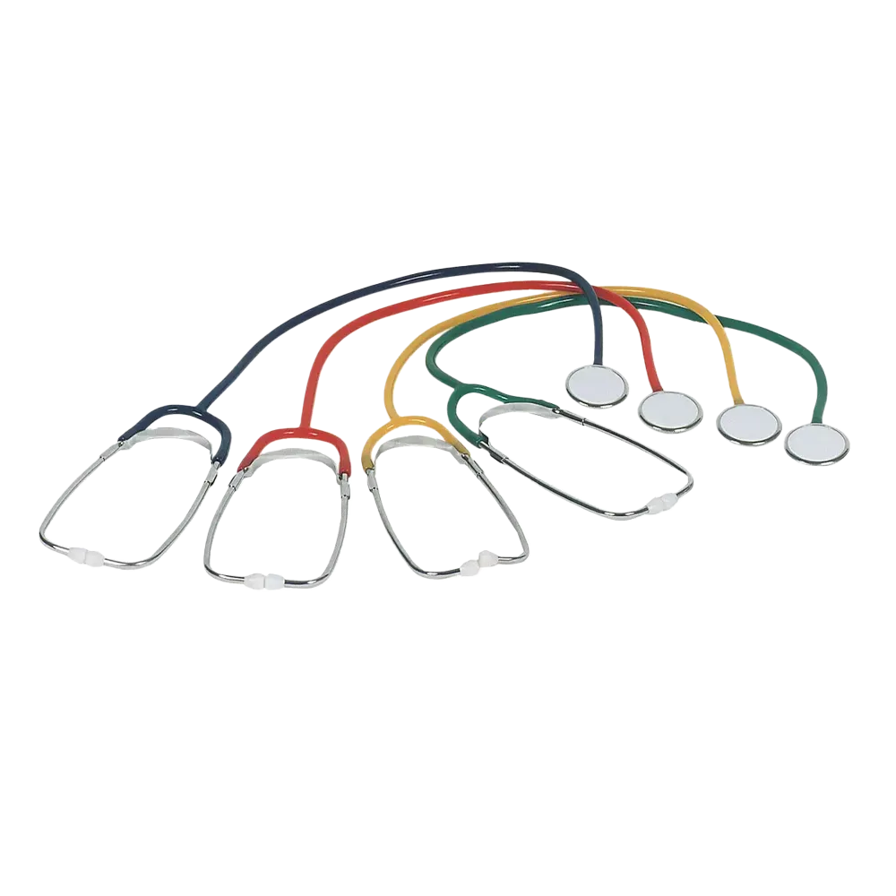 AMPri MED-COMFORT PVC Flachkopf Stethoskop, verschiedene Farben-1