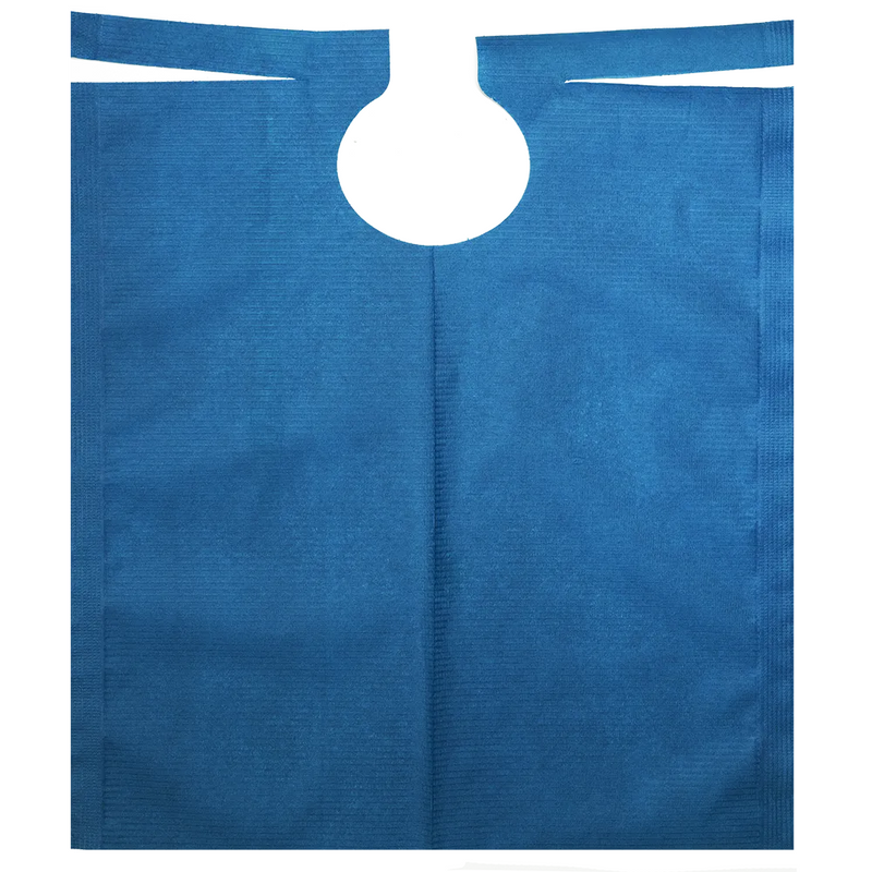 AMPri Patientenumhang mit PE Beschichtung 500 x 600 mm, verschiedene Farben | Rolle (80 Stück)-zoom-