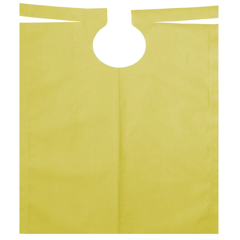 AMPri Patientenumhang mit PE Beschichtung 500 x 600 mm, verschiedene Farben | Rolle (80 Stück)-zoom-