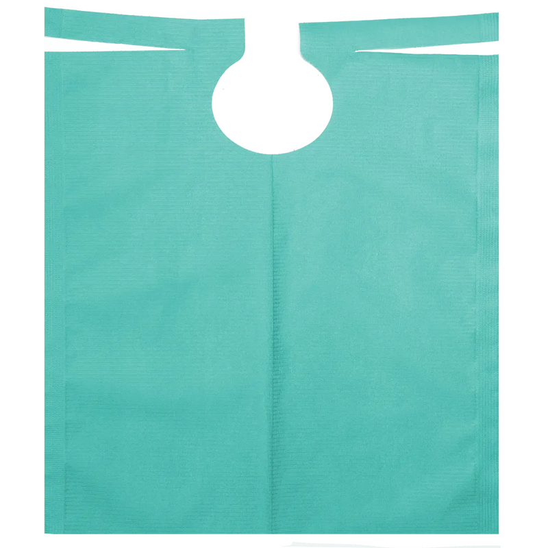 AMPri Patientenumhang mit PE Beschichtung 500 x 600 mm, verschiedene Farben | Rolle (80 Stück)-zoom-