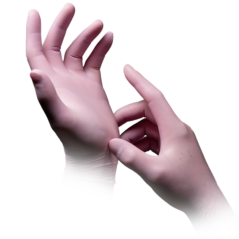 AMPri STYLE STRAWBERRY Nitrilhandschuhe puderfrei by MED-COMFORT, Rosa-zoom-