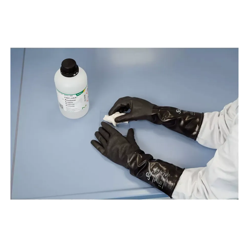 AMPri SolidSafety ChemB Full Stabile Butyl Chemikalienschutzhandschuhe XXL | Packung (1 Paar)-zoom-1