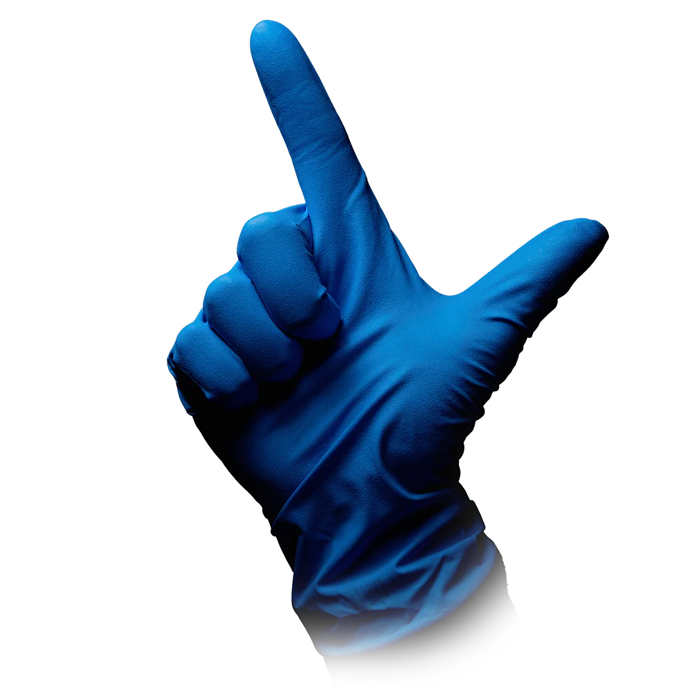 AMPri SolidSafety High Risk Pro Nitril Chemikalienschutzhandschuhe Typ A-zoom-3